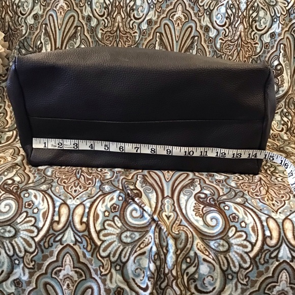 Dark Brown Italian Leather Purse - Picture 6 of 12